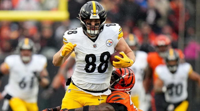 Pittsburgh Steelers tight end Pat Freiermuth